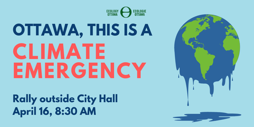 Climate Emergency Rally in&nbsp;Ottawa